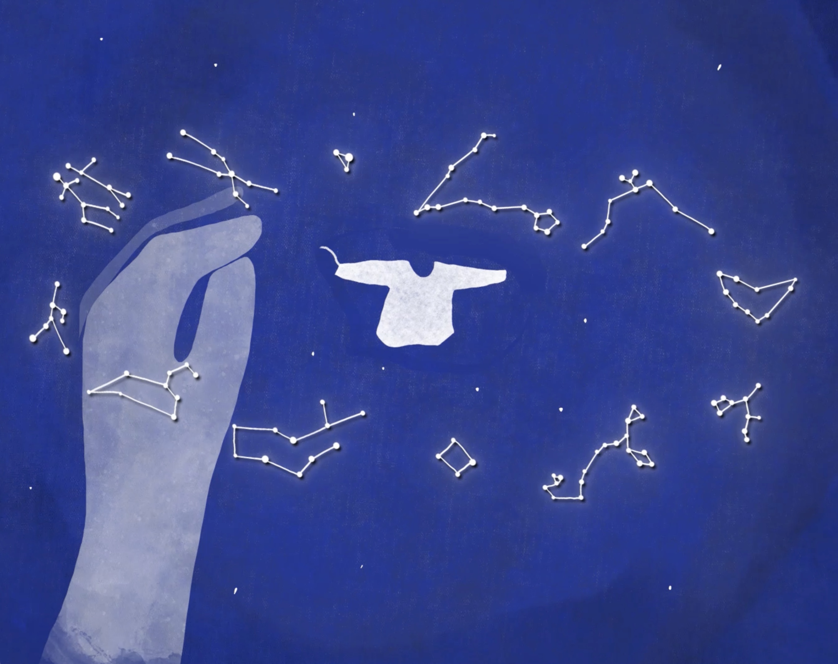 Animation still from the Universo Maglia project by Sirai Bucarelli, image 1
