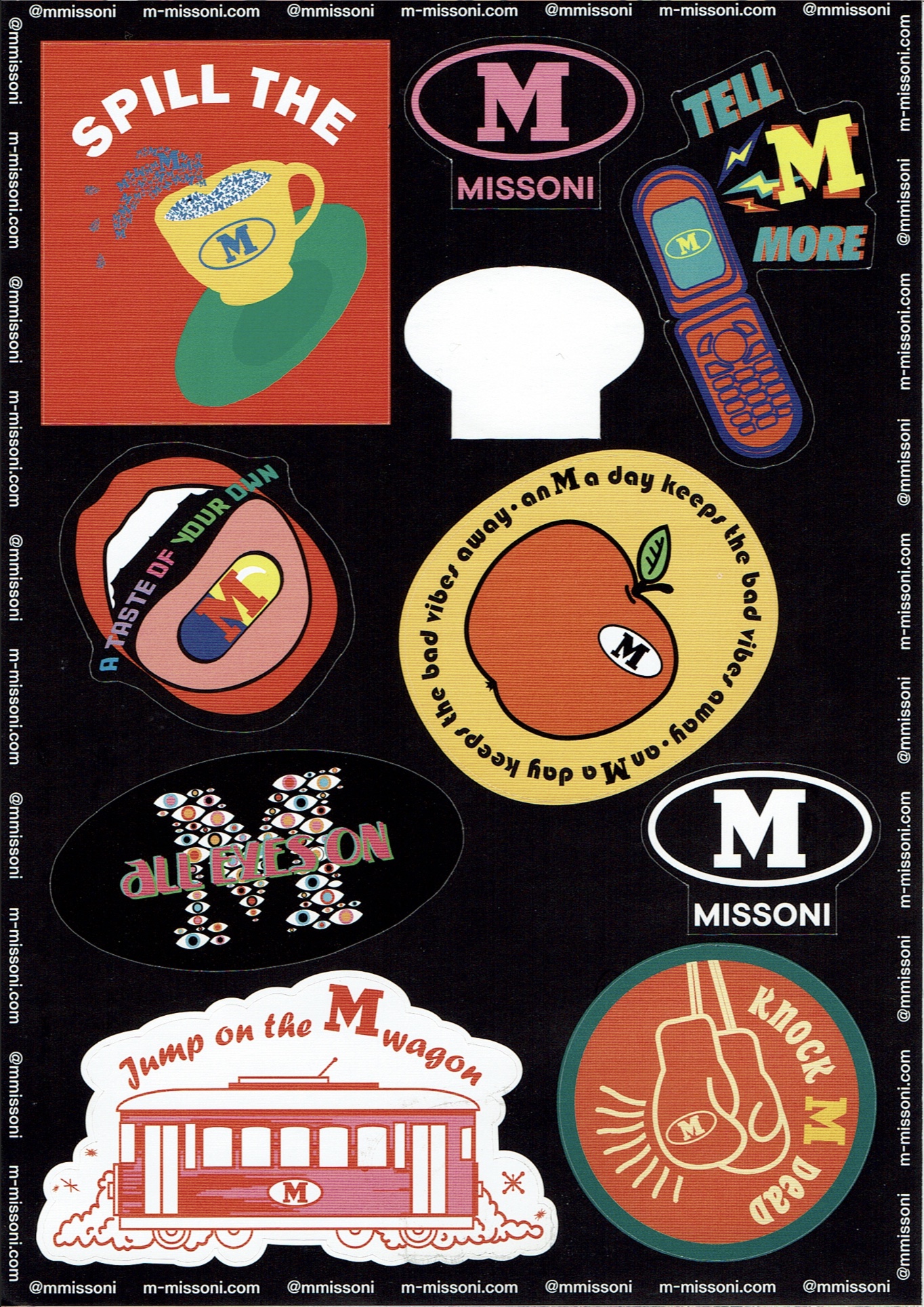 Animation still from the Missoni project by Sirai Bucarelli, image 4