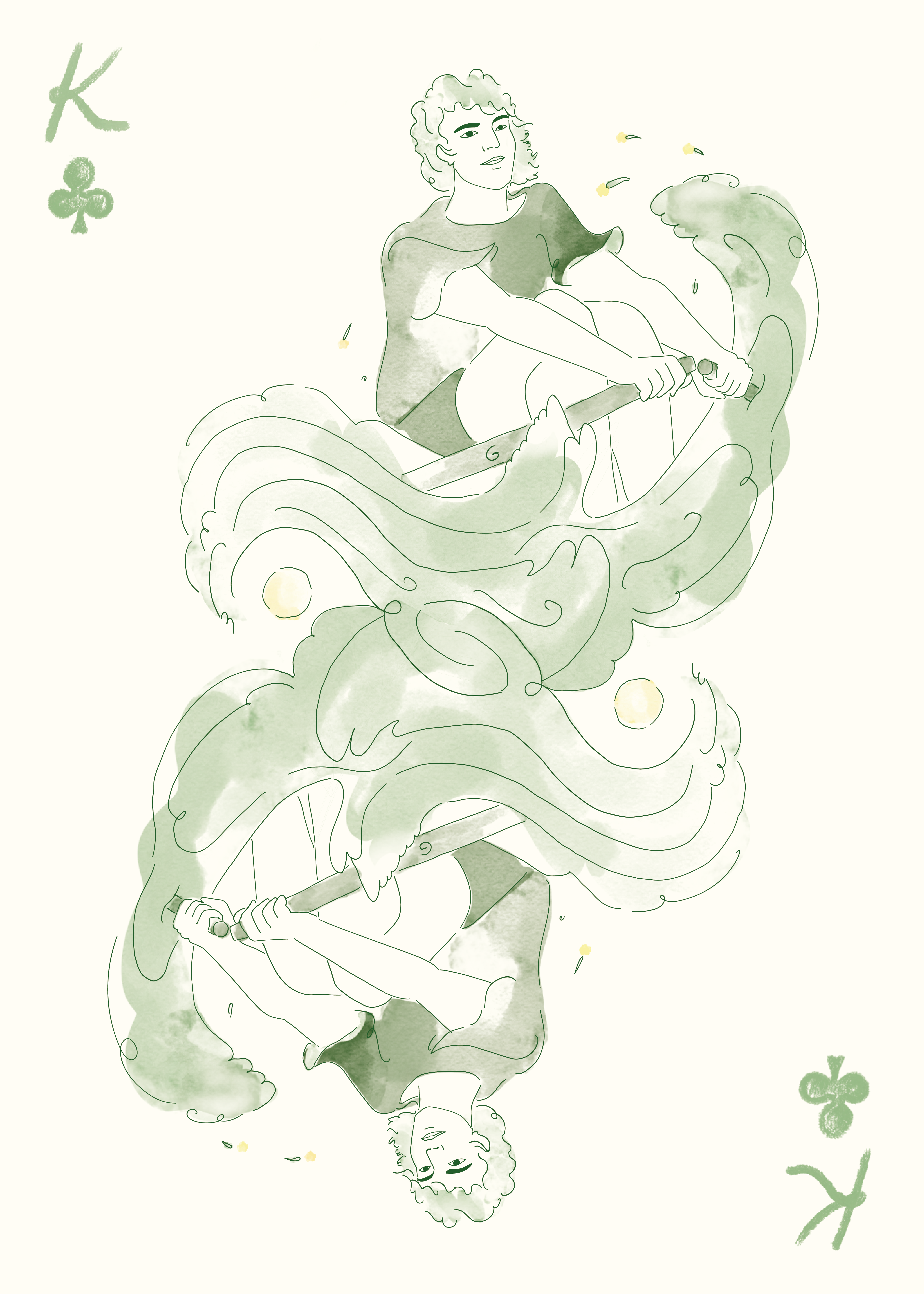 Illustration from the Cards project by Sirai Bucarelli, image 6
