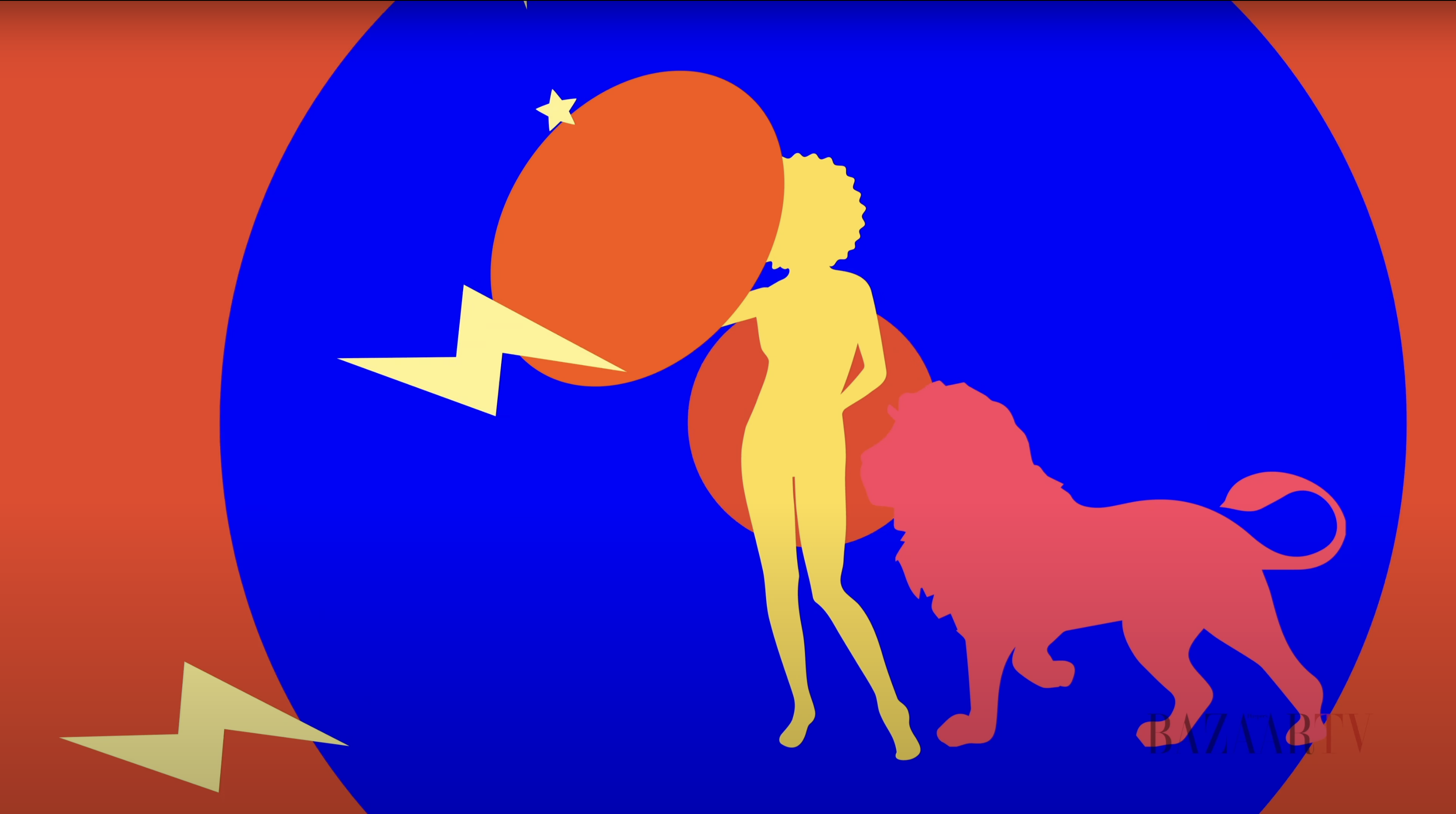 Animation still from the Harper's Bazaar Italia project by Sirai Bucarelli, image 7