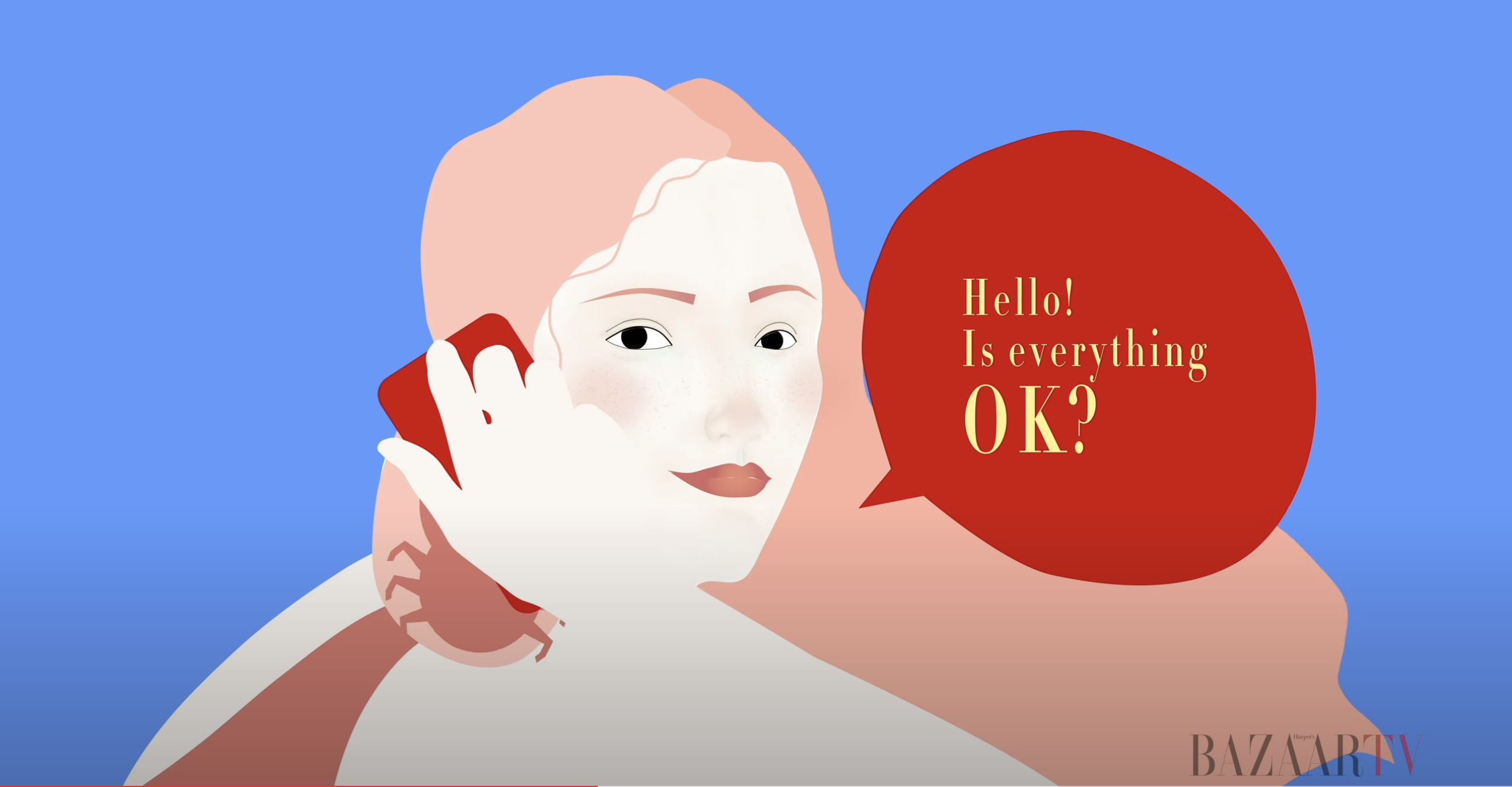 Animation still from the Harper's Bazaar Italia project by Sirai Bucarelli, image 6