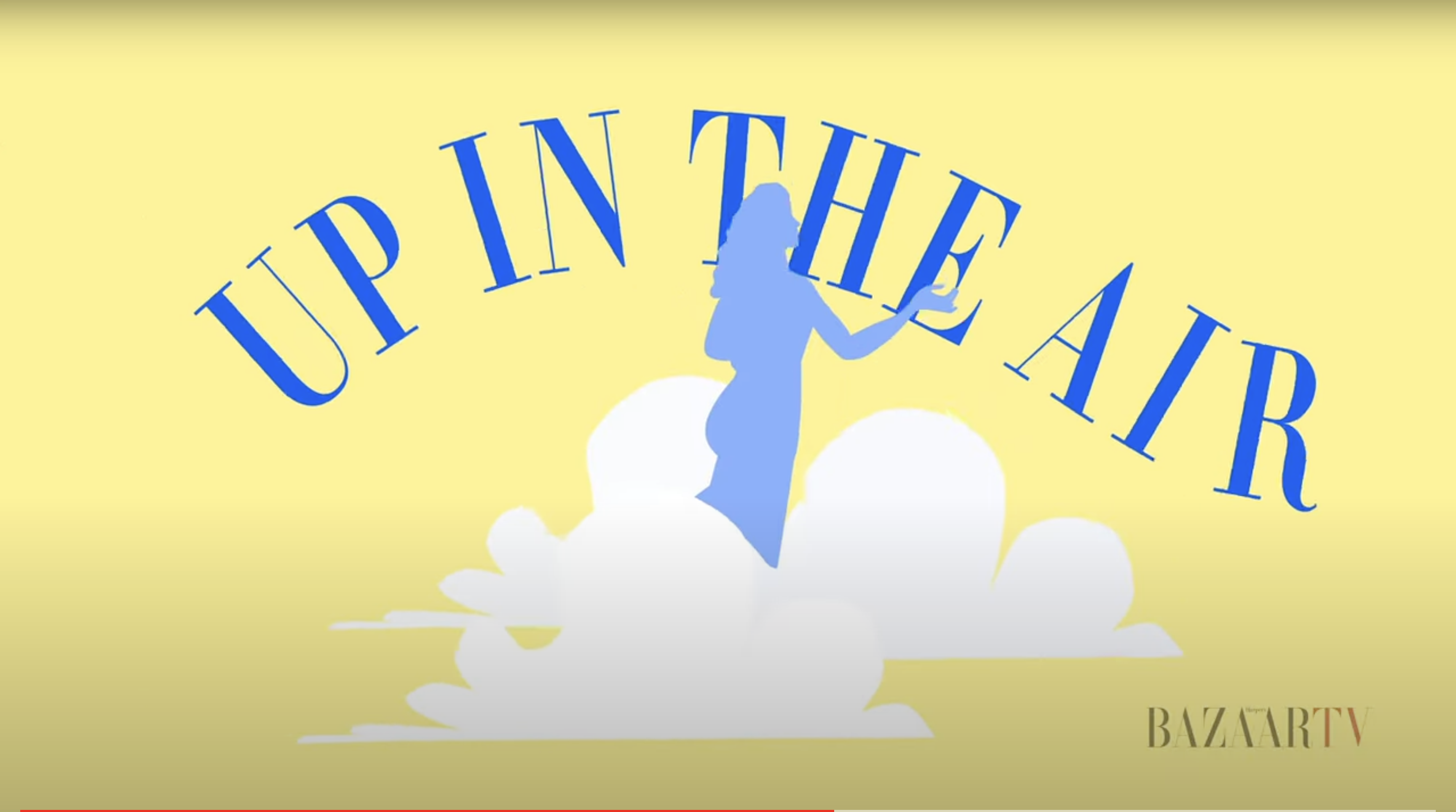 Animation still from the Harper's Bazaar Italia project by Sirai Bucarelli, image 2