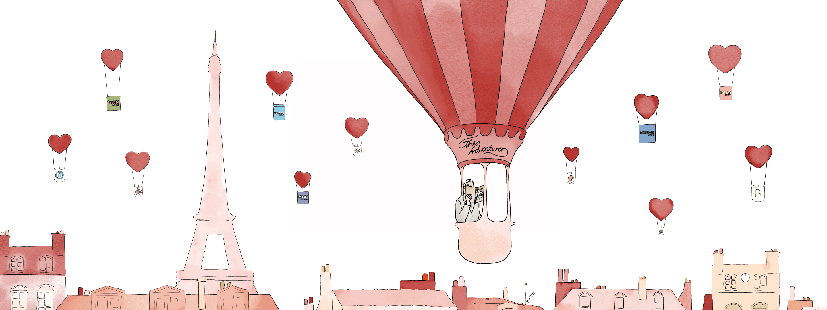 Illustration from the Assouline project by Sirai Bucarelli, image 2
